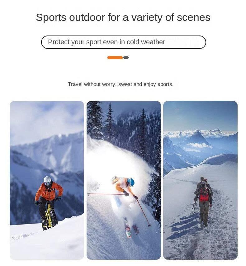 Ski Mask Face Mask Breathable Full Face Coverage for Skiing & Outdoor Sports Warm Wind Cold Protection with Water Repellent Feature