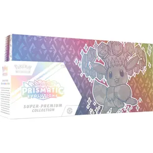 Pokemon English Prismatic Evolutions Super Premium Collection CARDS LIVE OPENING