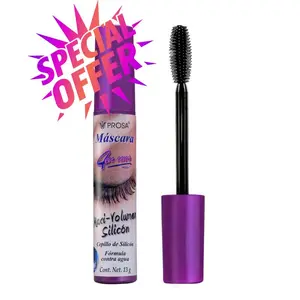 Mascara 4 IN 1 Maxi - Volumen Silicon Brush Waterproof Formula Product from Mexico