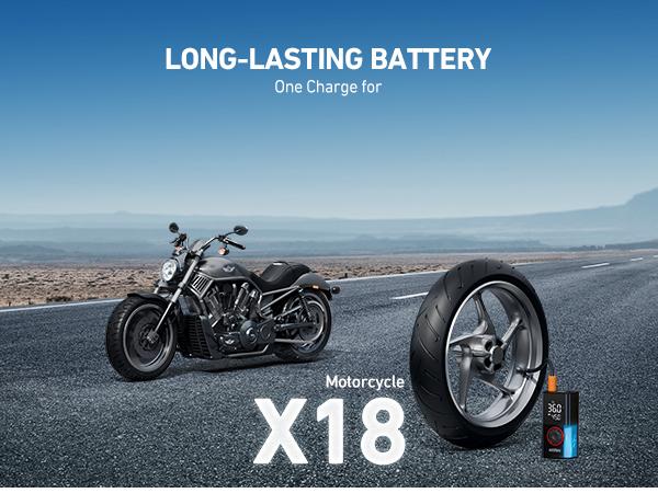 【Spring Glow Up】AstroAI L7 Tire Inflator Portable Air Compressor with Digital Dual Values Display, 150 PSI, LED Lights, Suitable for Cars, Motorcycles, Bikes, Balls