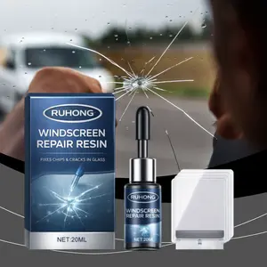 Upgrade Quick Fix Windshield Crack Repair Kit Nano Resin Auto Glass Tool Instantly Fix Chips Star Bullseye Cracks Gone Easy DIY at Home