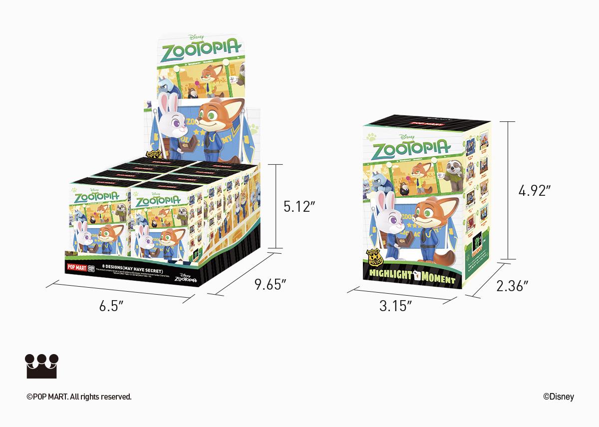 POP MART Zootopia Highlight Moment Series Scene Sets
