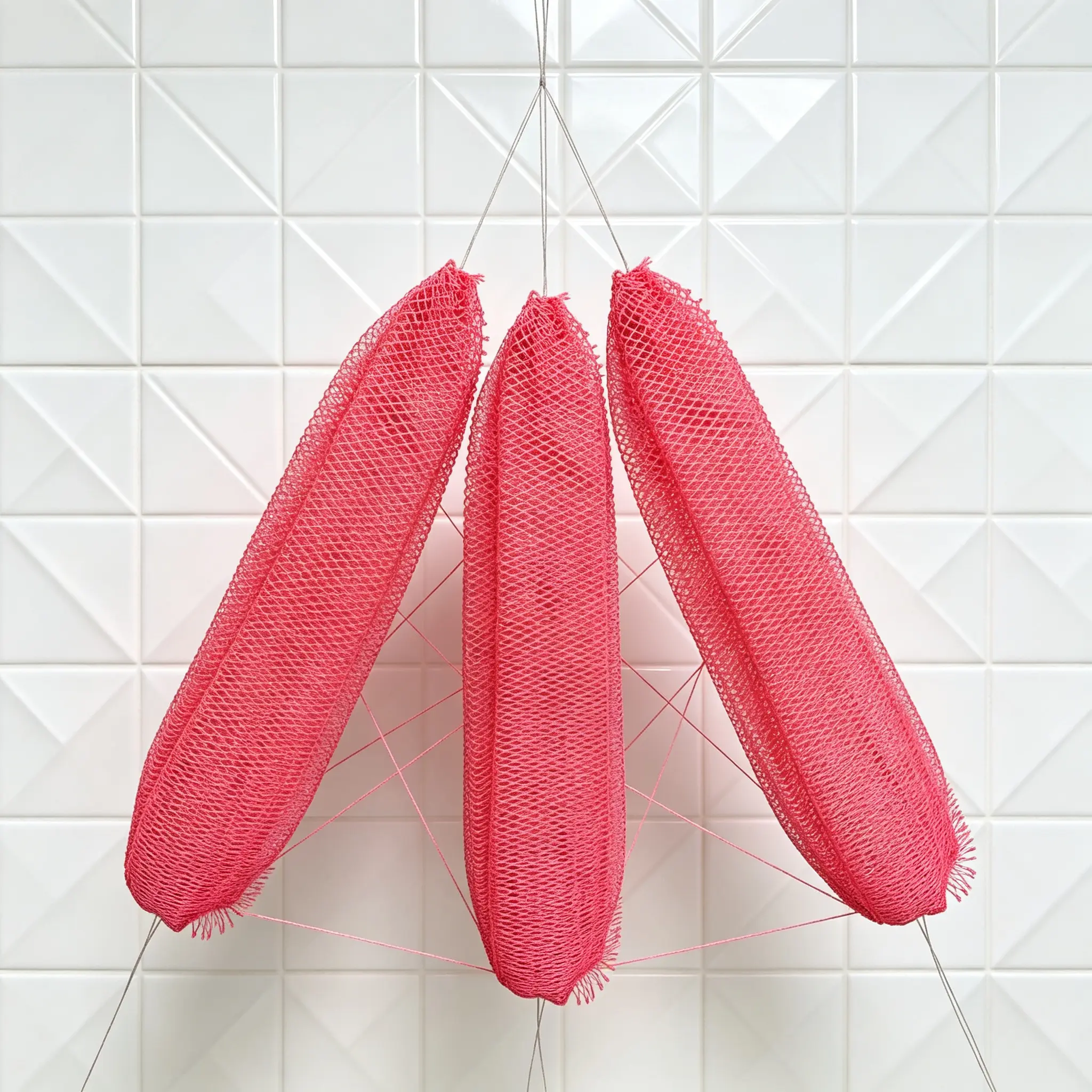 Highly Stretchable African Net Sponge Exfoliating Shower Scrubber, Versatile Net Bath Cloth for Full Body Cleansing, Comfortable Dead Skin Remover Bath Sponge, Durable Reusable Bath Tool ideal for daily shower skincare routine for men and women