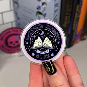 Midnight Readers Club eReader Grip | Phone Grip | eReader Holder | Book Lover Gift | Bookish Accessories | Reading Gift | Kindle Grip