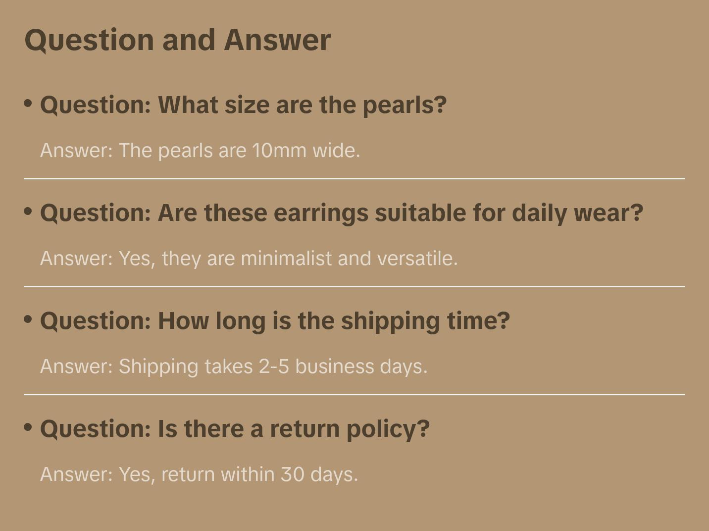 White Freshwater Pearl 10mm Stud Earrings, 925 Sterling Silver, Minimalist Earrings for Daily Wearing