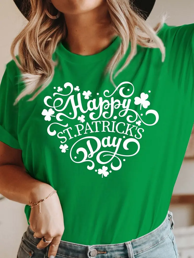 Irish Shirt, St. Patrick's Day Shirt, St. Patrick's Day T-Shirt for Women, St. Patrick's Shirt for Men, Luck of the Irish, Shamrock Shirt