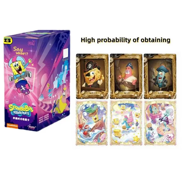 Kayou Chinese Exclusive SpongeBob SquarePants Anime Vol.1 Collectible Trading Cards Booster Box Sealed - TikTok Shop Kayou Chinese Exclusive SpongeBob SquarePants Anime Vol.1 Collectible Trading Cards Booster Box Sealed - TikTok Shop