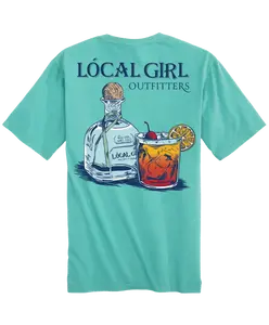 Local Girl - Tequila Sunrise SS Tee