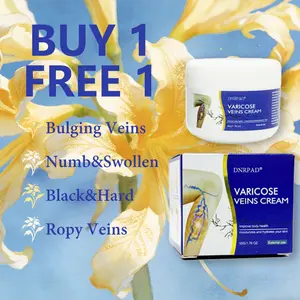 DNRPAD-7 Day Leg Relief Varicose Veins Cream - External Use for Pain,Swelling, and Vein Repair | Soothing Massage Lotion forBody & Skin Comfort 50g