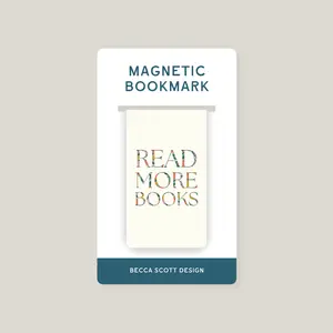 Read More Books Magnetic Bookmark