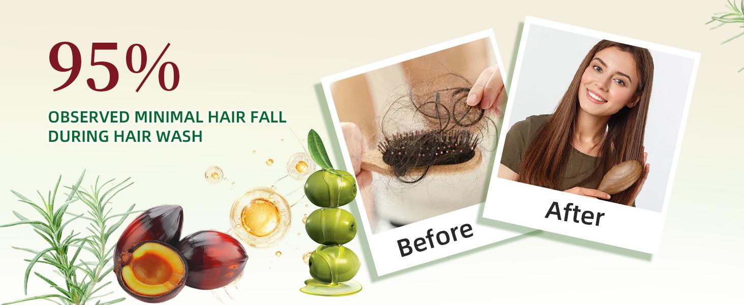 【Buy one get one free 】SYSNI 3-in-1 Shampoo for Hair Growth & Thickening infused with Batana Oil, Rosemary & Jojoba OilNourishes Scalp, Reduces Thinning, Promotes Fuller Hair