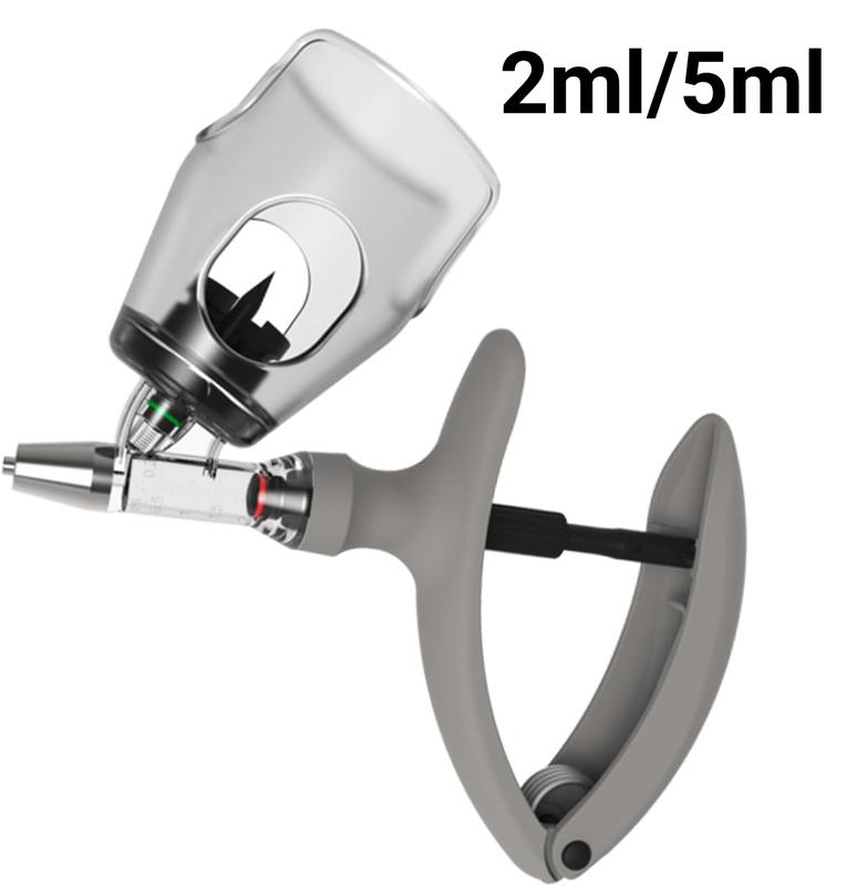 2ml/5ml Adjustable Vial-Connectable Deworming Syringe for Cats & Dogs ...