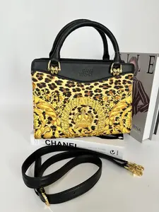 Pre-owned VERSACE AN SHOWN Shoulder Bags / Nylon Yellow 2 Way Bag