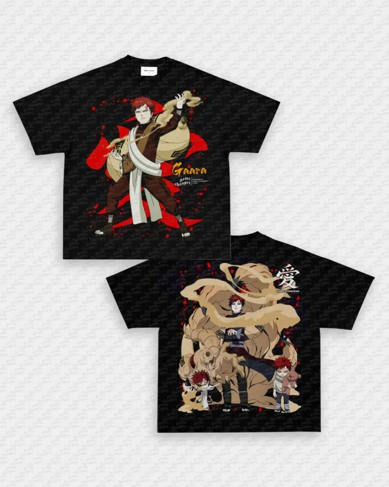 GAARA TEE ANIME GRAPHIC T-SHIRT UNISEX FASHION CLOTHING FOR MEN & WOMEN