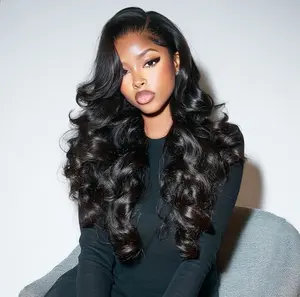 Tahikie 7x6 Lace Loose Body Wave 200% Density Glueless Human Hair Wigs Pre Cut HD Lace Wig Natural Hairline For Women TikTokShopBlackFriday TikTokShopCyberMonday