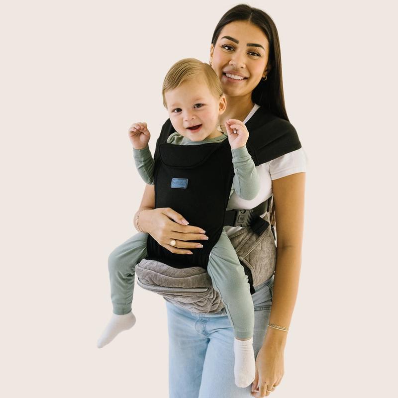 Tushbaby Hip Seat Hands-Free Attachment- Baby and Toddler Carrier Up to 36 Months or 45 Pounds