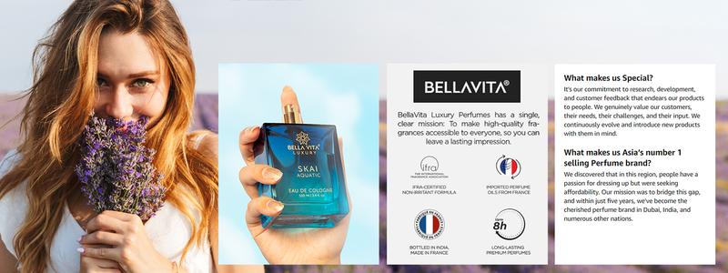Bellavita Luxury Men’s Valentine Gift Set | Premium Perfume Combo for Him | Bold, Masculine & Long-Lasting Eau De Parfums | Perfect Romantic Gift for Boyfriend, Husband or Partner | Vegan & Cruelty-Free