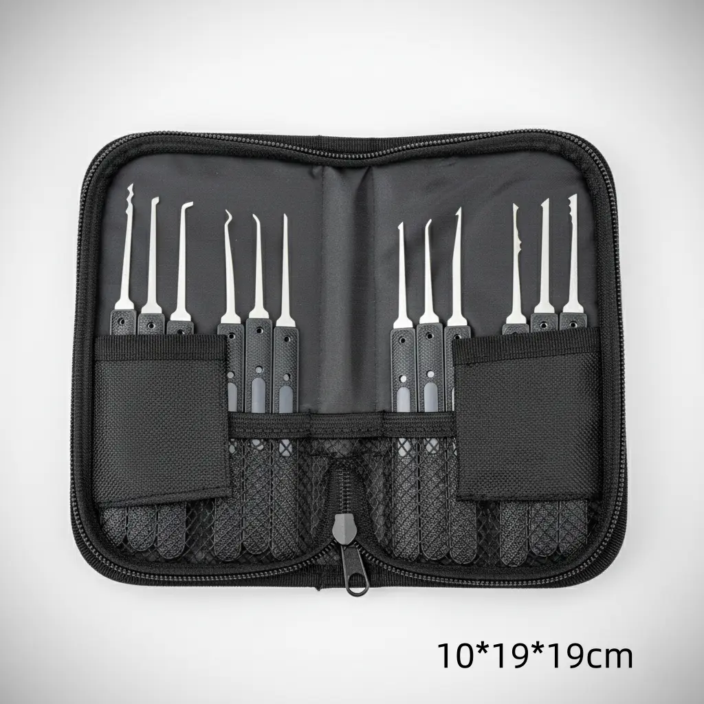 17-Pack Automotive Precision Multifunctional Tool Kit — Portable Pliers, Hook-and-Pry Tools, Dent Repair Tools, Interior Trim Removal Tools for Car Repair and Engine Disassembly
