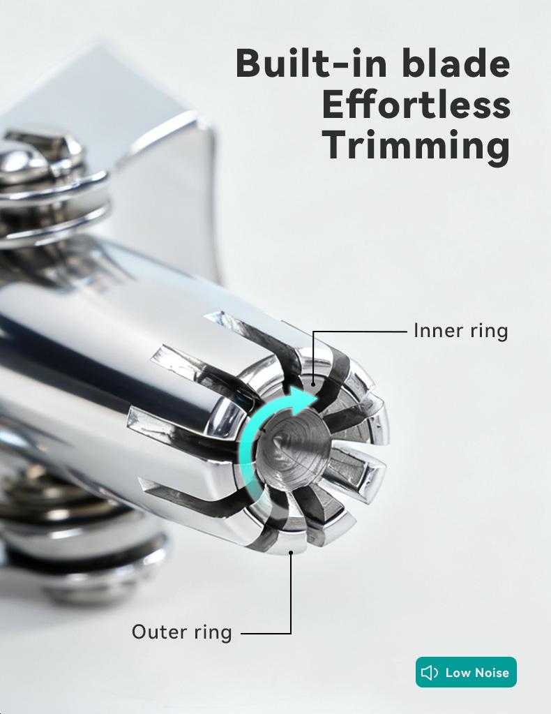 Manual Nose Hair Trimmer,Stainless Steel,Waterproof,No Battery Needed with Cleaning Brush Trimmer for Ear,Moustache and Whiskers Hair. Manual Nose Hair Trimmer,Stainless Steel,Waterproof,No Battery Needed with Cleaning Brush Trimmer for Ear,Moustache and Whiskers Hair.