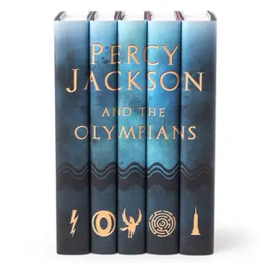 Percy Jackson and the Olympians by Rick Riordan Book Set
