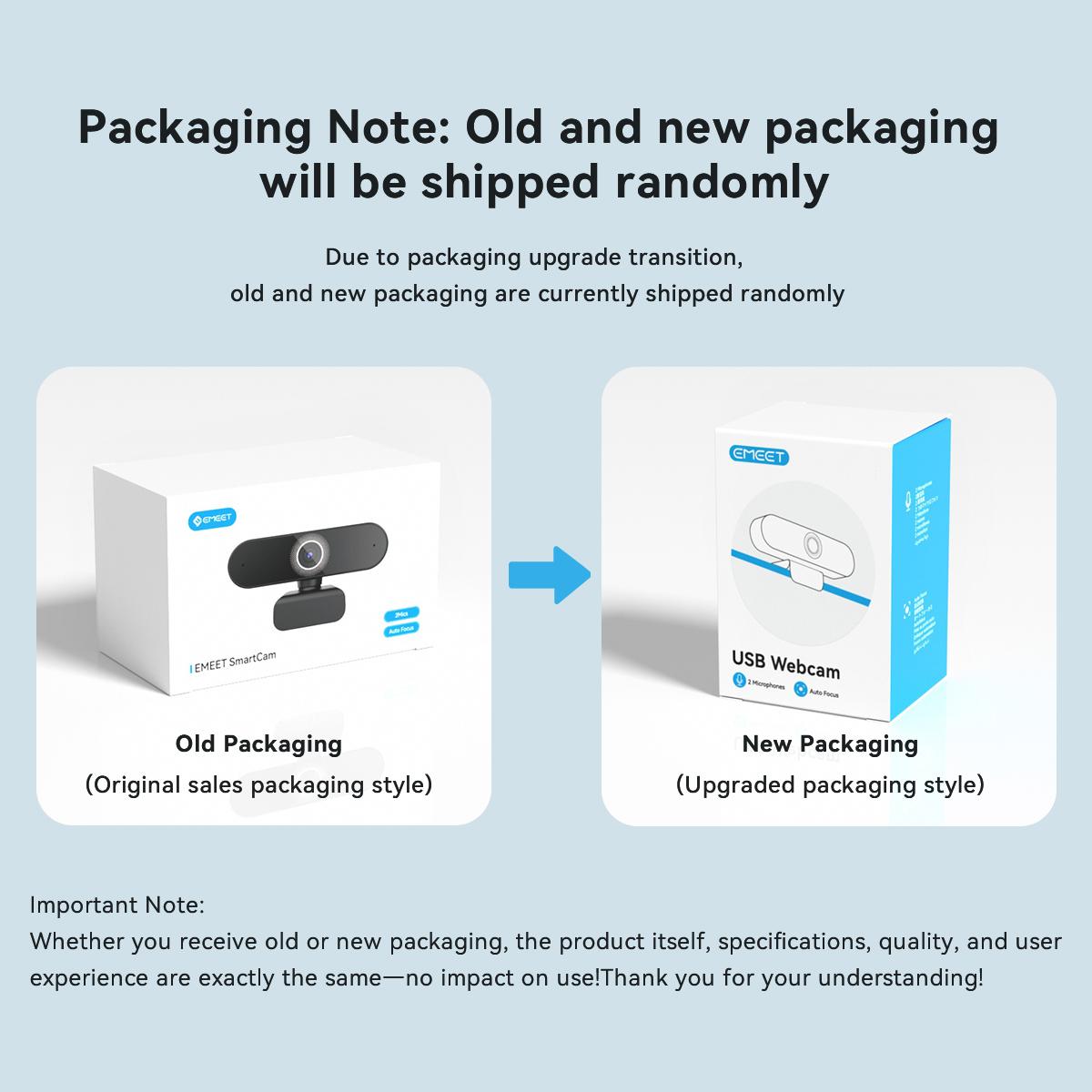 EMEET C60E 4K Webcam Streaming Camera for PC Laptop, Not for PS5, Gaming Accessories for Switch 2 Camera, 1080p@60fps, Fast AutoFocus, Fill Light, Plug & Play with Privacy Cover, Game Changer, Webcam 4K for Streaming Living