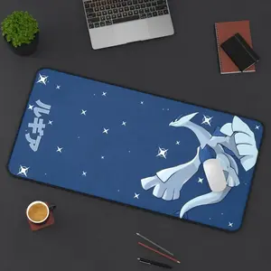 Lugia Umbreon Gaming Desk Mat - Christmas Birthday Gift Idea - Anime Mousepad
