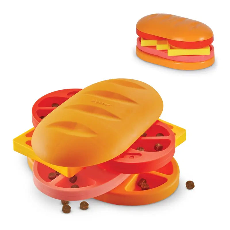 Brightkins Pupstrami Surprise Interactive Treat Puzzle Board Dog Toy