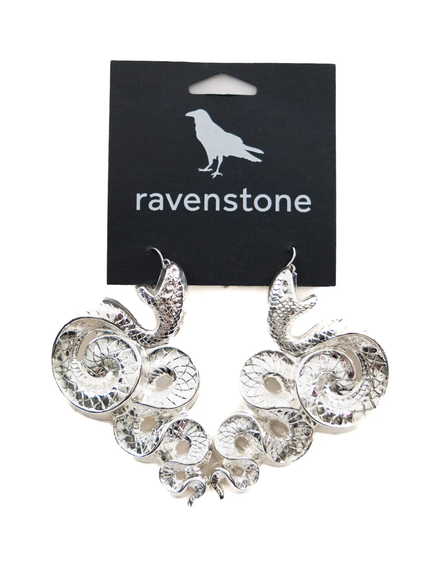 Silver Slither Earrings