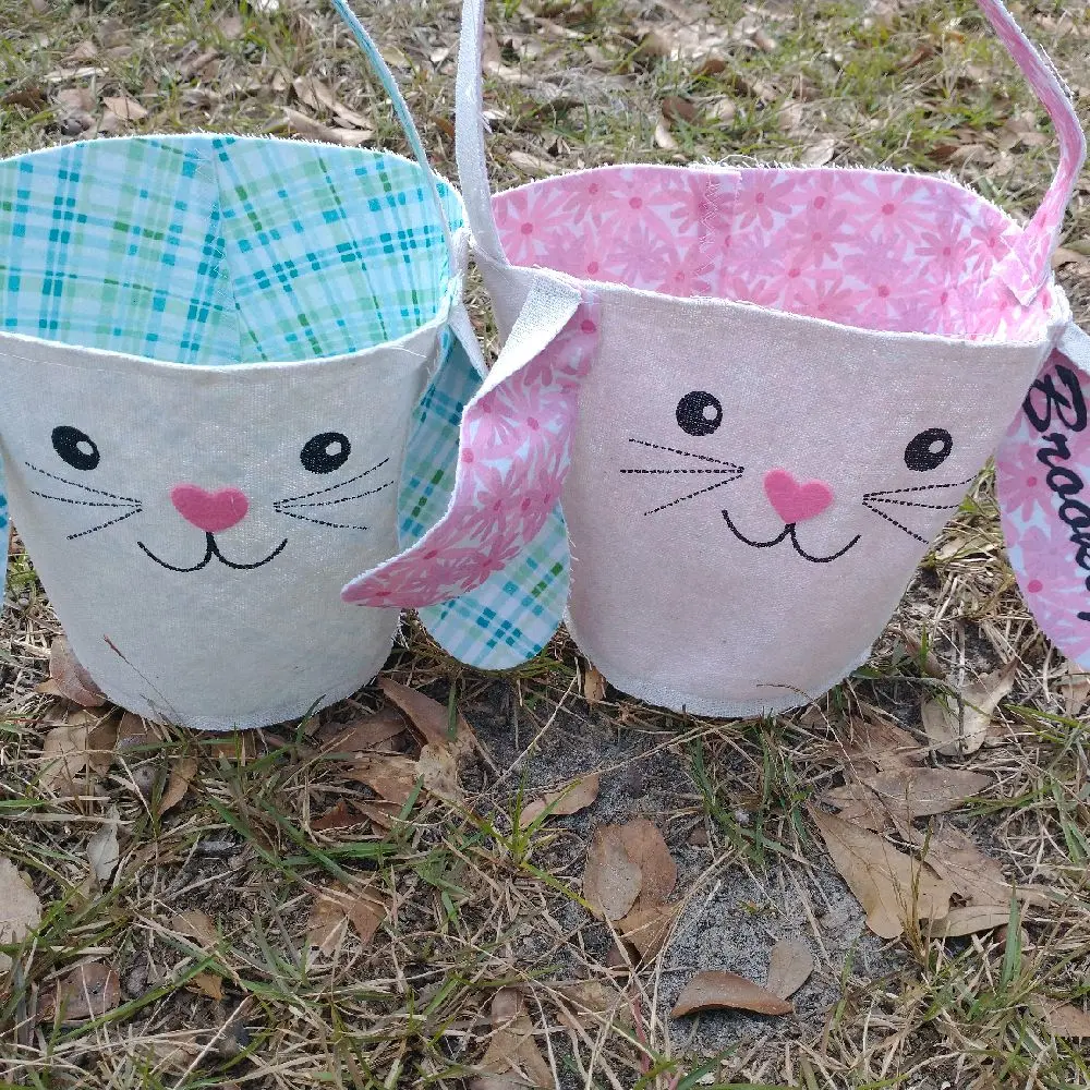 Personalized Easter Basket - Customizable Design, Ideal for Easter Celebrations, Unique Personal Touch