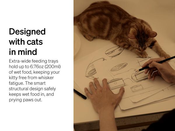 PETLIBRO Automatic Cat Feeder, Refrigerated wet food dispenser with WiFi control, 3 days freshness, 3 timed meals,  quick cooling