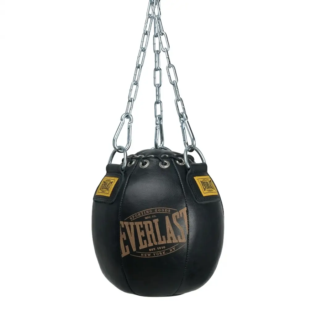 1910 Pro Leather Punching Bag, Hybrid Shape Head Hunter with Compact and Rounded Design, 11lb for Dynamic Boxing Practice, Leathers, Cowhide Leather