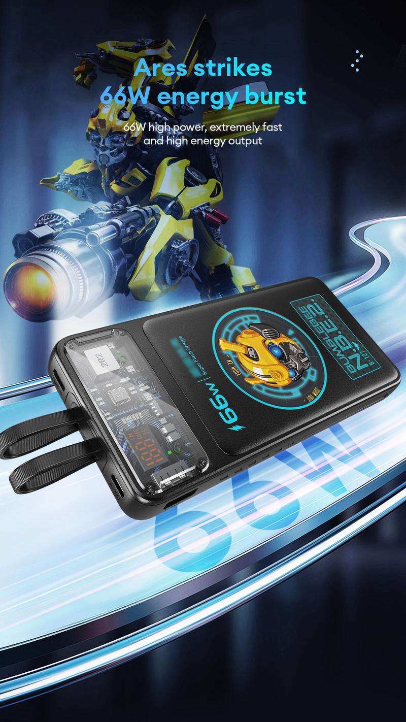 Transformers TF-SD01 10000 and 20000 mAh Mobile Power Bank