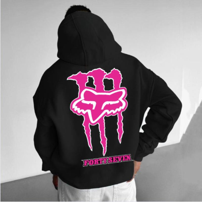 Monster Energy Foxxx Pink Hoodie, Forty Seven Sweatshirt, Friend Gift Birthday TShirt, Friend Group Shirt
