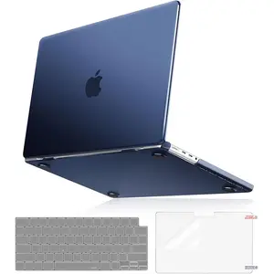 MOSISO Compatible with MacBook Pro 16 inch Case 2025 2024 2023 2022 2021 M4 M3 M2 M1 A3403 A3186 A2991 A2780 A2485, Slim Natural Original Color Hard Shell&Keyboard Skin&Screen Film