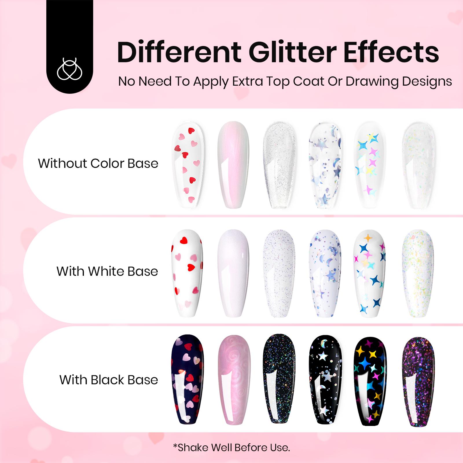 【LIVE ONLY】Beetles Nail Art Decorations Kit, Mirror Powder, Rhinestones, Stickers & Feature Top Coats for Press On Nails and DIY Nail Design