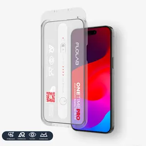 FLOLAB ONETIME PRO Matte Anti-Glare Infinity Edge Screen Protector – for iPhone 15 Series