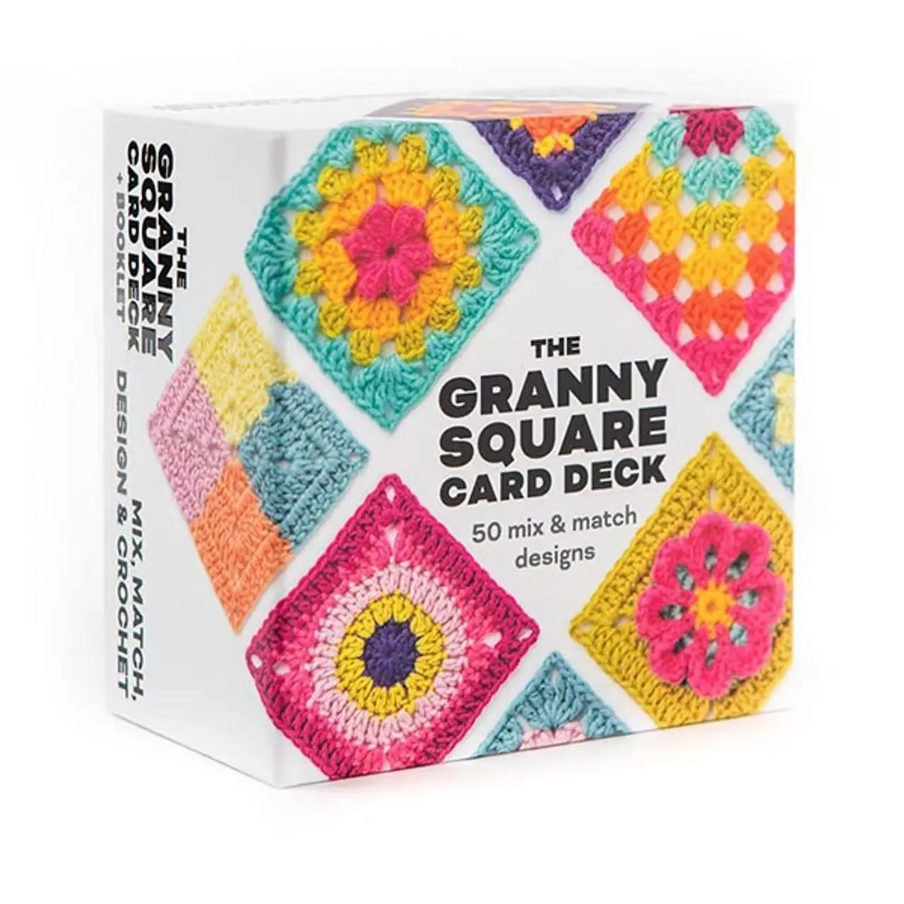 New the Granny Square Card Deck DIY Knitting Pattern Set, Handmade Craft Kit, Perfect Gift for Creative Minds, Unique Design, Handcraft, Crochet Set, Handicraft