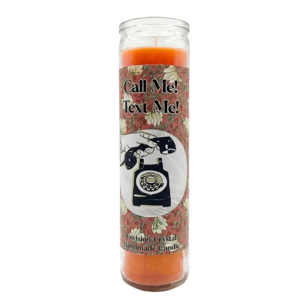 how to spell tobacco Call Me Text Me Jar Candle — Carnelian Tobacco Communication Spell