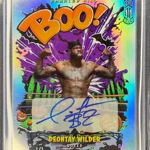 Deontay Wilder True 1/1 Boo Auto