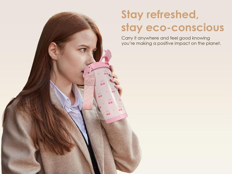 Sandjest 18oz Insulated Stainless Steel Coffee Tumbler, Reusable Iced Coffee Cup, 2-in-1 Lid Portable Travel Mug for Office Outdoor Christmas Gift Sandjest 18oz Insulated Stainless Steel Coffee Tumbler, Reusable Iced Coffee Cup, 2-in-1 Lid Portable Travel Mug for Office Outdoor Christmas Gift