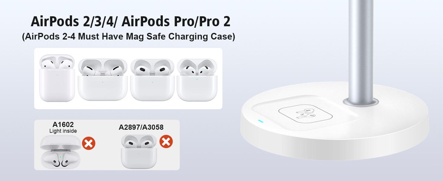 RUIMAILAI 3-in-1 Multifunctional Charger, 15W Fast Charging Station & Foldable Desktop Stand, Magnetic Phone Charger Compatible with MagSafe, iPhone 17/16/15/14/13/12 Series, AirPods, iWatch Series RUIMAILAI 3-in-1 Multifunctional Charger, 15W Fast Charging Station & Foldable Desktop Stand, Magnetic Phone Charger Compatible with MagSafe, iPhone 17/16/15/14/13/12 Series, AirPods, iWatch Series