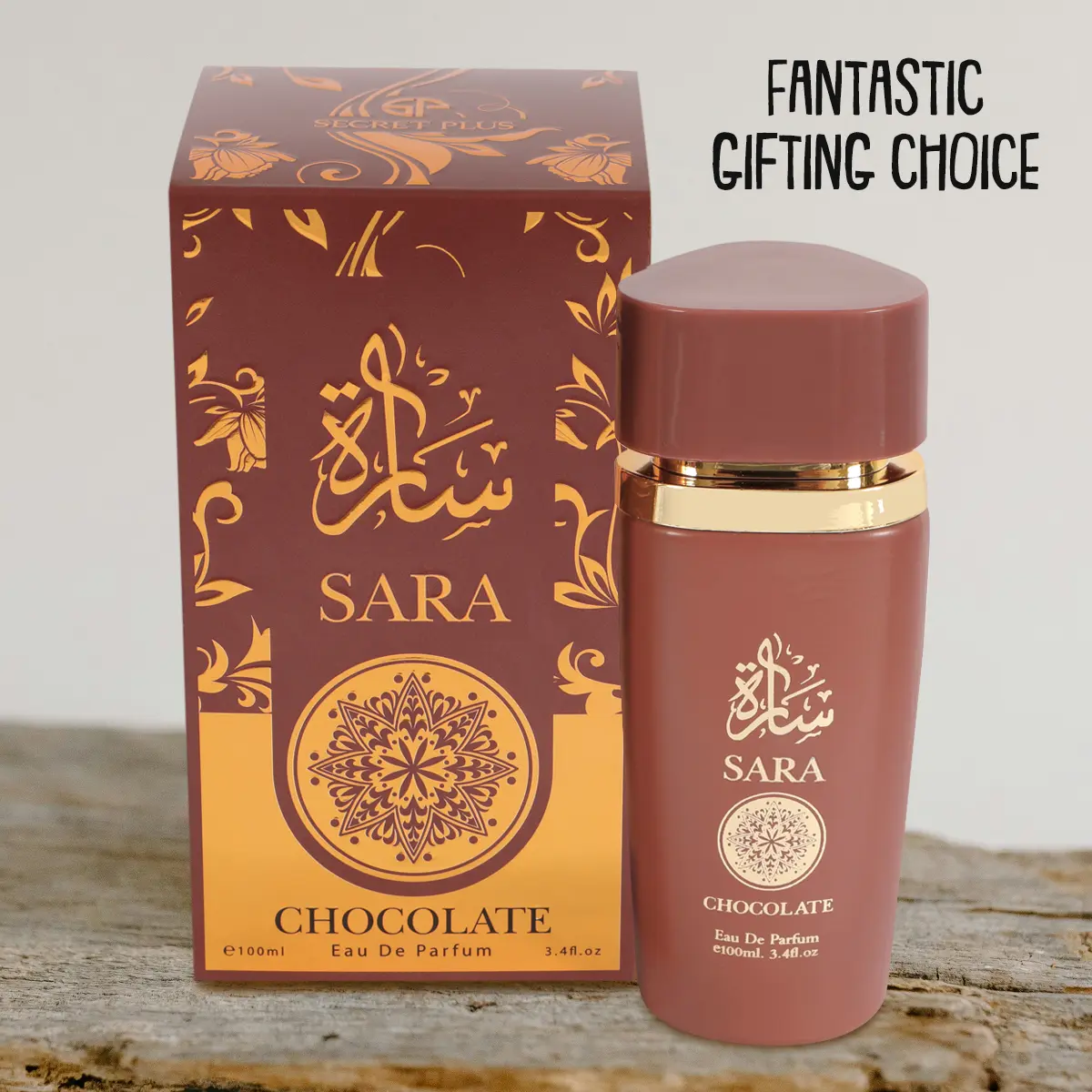 Sara Chocolate Spray Cologne Eau de Parfum for Men or Women 100ml