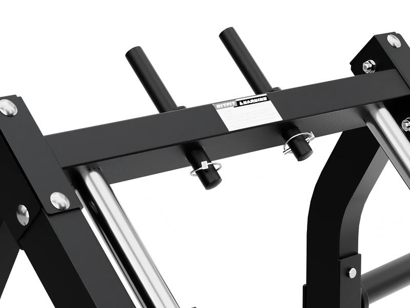 RitFit GAZELLE PRO 3-In-1 Leg Press and Hack Squat Machine for Comprehensive Lower Body Workout(Black/Red) Home Exercise Equipment Home Exercise Equipment