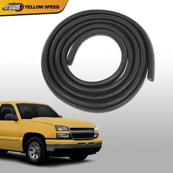 ALLGOOD Front Door Rubber Weatherstrip Seal - Left & Right Fit for Chevy Tahoe, GMC Pickup Truck, Car Door Protector