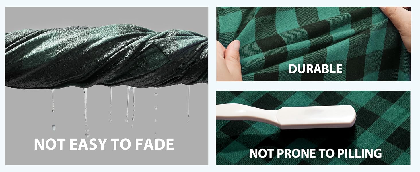 ZITY Men's Blue Plaid Hooded Flannel Shirt - Comfy Soft Fabric Button Down Hoodie - Casual Lightweight Checked Top for Men - Drake Style Streetwear gifts