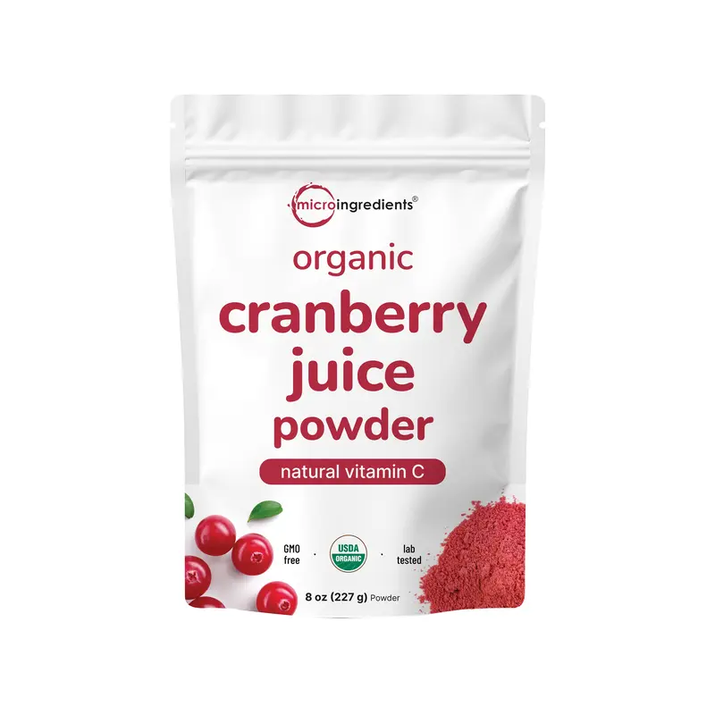 Micro Ingredients Organic Cranberry Juice Powder, 8 Oz