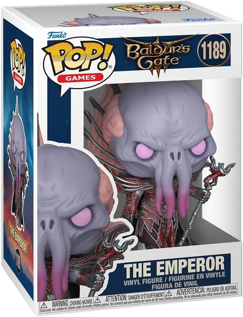 Pop! Games: Baldur's Gate 3 - The Emperor - Collectable Vinyl Figure - Gift Idea