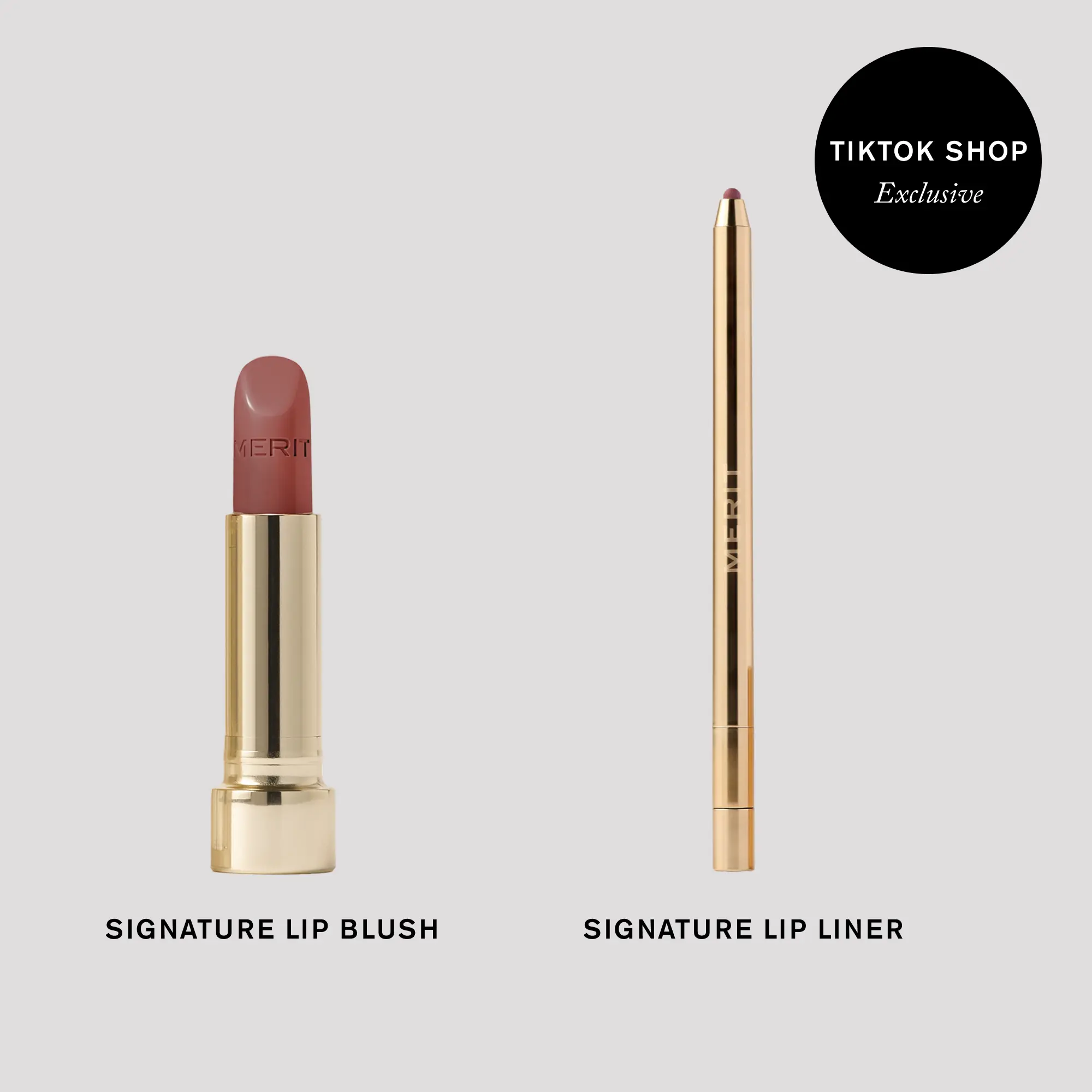 MERIT The Perfect Lip Duo - Sheer Matte Blurred Lipstick & Sheer Lip Liner