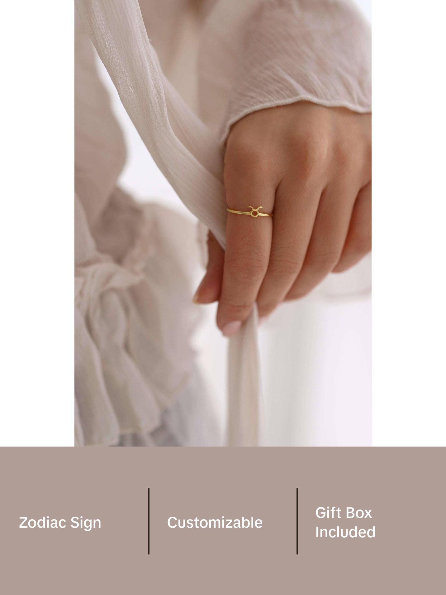 Tiny Zodiac Ring, Dainty Zodiac Ring, Astrology Ring, Zodiac Jewelry, Zodiac Sign, Personalized Ring, Custom Ring Silver Tiny Zodiac Ring, Dainty Zodiac Ring, Astrology Ring, Zodiac Jewelry, Zodiac Sign, Personalized Ring, Custom Ring Silver