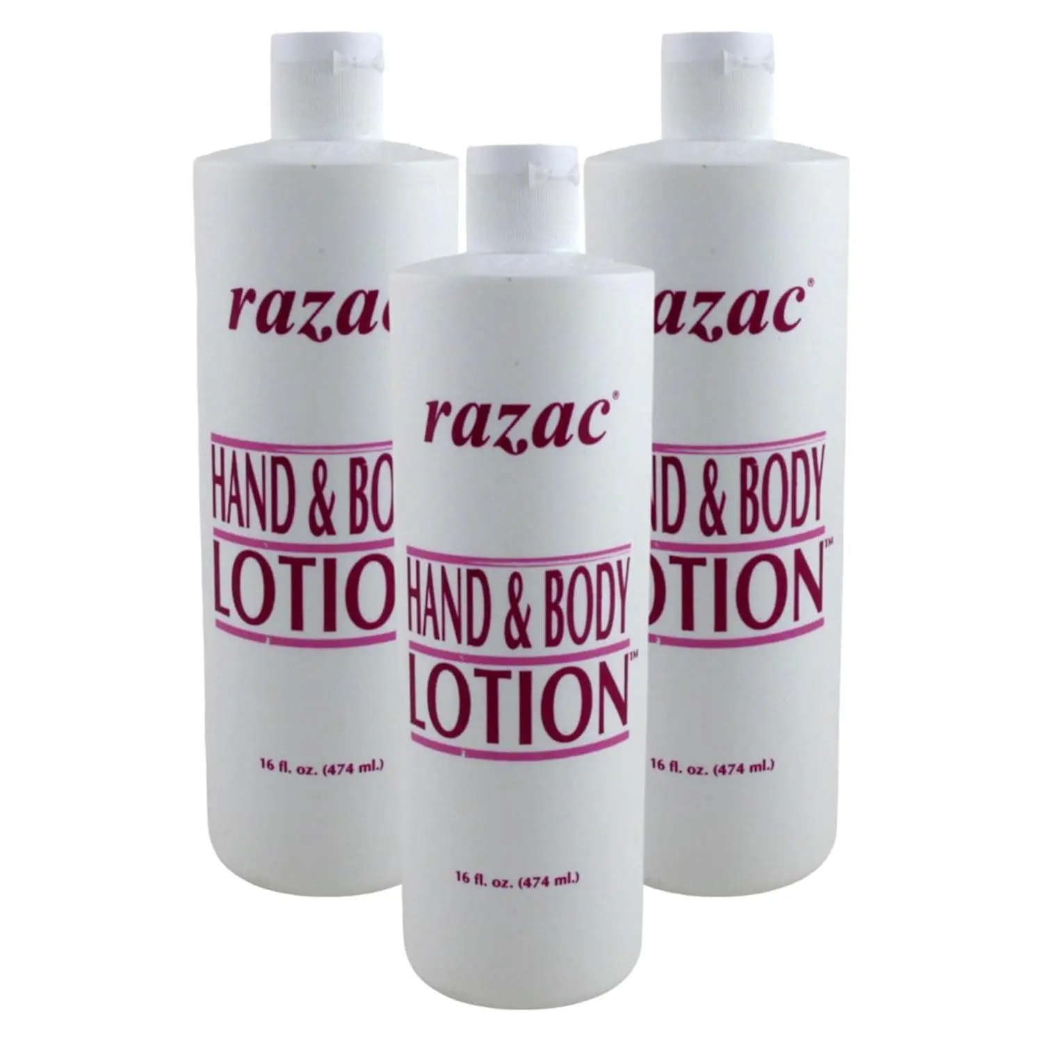 Razac Hand & Body Lotion 16oz (3 Pack) Razac Hand & Body Lotion 16oz (3 Pack)